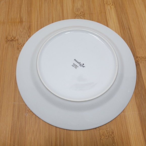 French Chef Wall Mud Pie plate dessert salad appetizer bread and butter - Picture 4 of 6